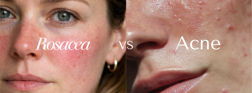 Rosacea vs Acne